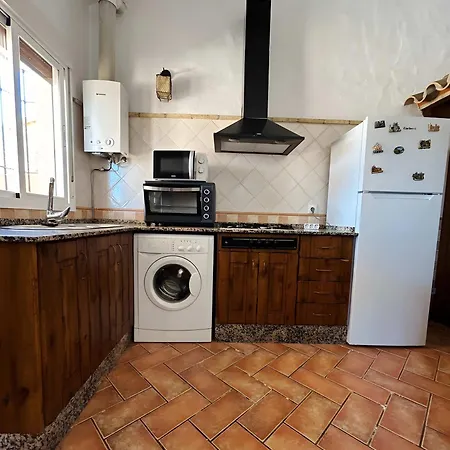 Con Piscina Privada Vallada Roche Cerca De La Playa Dağ evi *